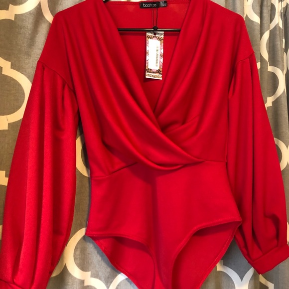 Red bodysuit - Picture 2 of 2